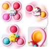 TITAIN GINDO 3PCS Pop up Suction Cup Spinner Toys |