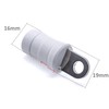 2PCS Boat canopy end plug bimini sprayhood fitting 19mm