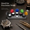 Watch Oiler Kit, 5 Color-Coded Empty Metal Oil Cups with