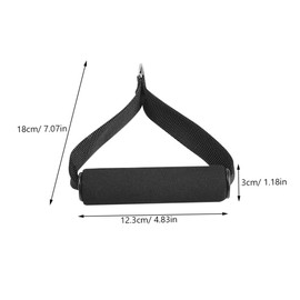 4 manijas de Ejercicio para máquina de Cables, Accesorios de Resistencia para Entrenamiento de Fuerza ( )