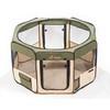 Pawer 45”×24” 8-Panel Foldable Pet Playpen, Olive+Beige, Personalize Embroidery Extra