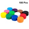 Supvox Pack of 100 Plastic Bottle Caps Colourful Bottle Caps