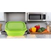 COMPAC HOME Square Bowl Container - 7oz - Light Green