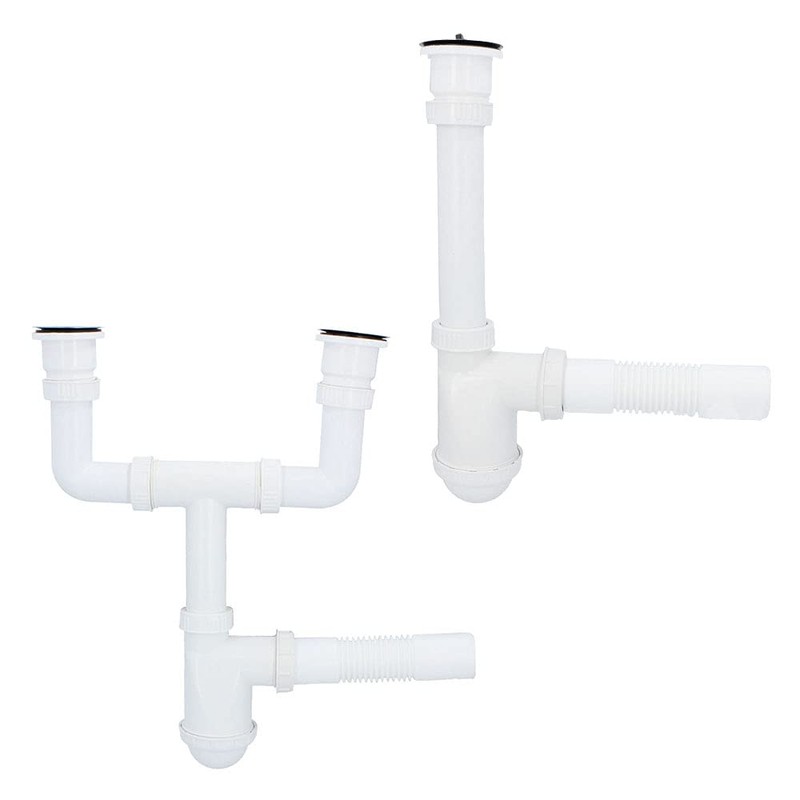 Siphon Diameter 50 mm for Sink and Washbasin with Drain