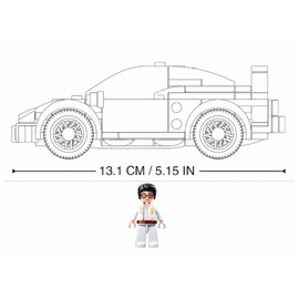SLUBAN Model BRICKS-F40 CAR(163pcs) M38-B0706D