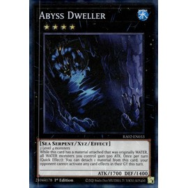 Abyss Dweller (PCR) - RA02-EN033 - Prismatic Collector's Rare - 1st Edition