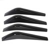 Rear Bumper Lower Air Diffuser Fins Valance Kit Compatible with