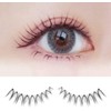N07 False Eyelashes, 3D, 5 Pairs Natural Eye Butt Eyelashes,
