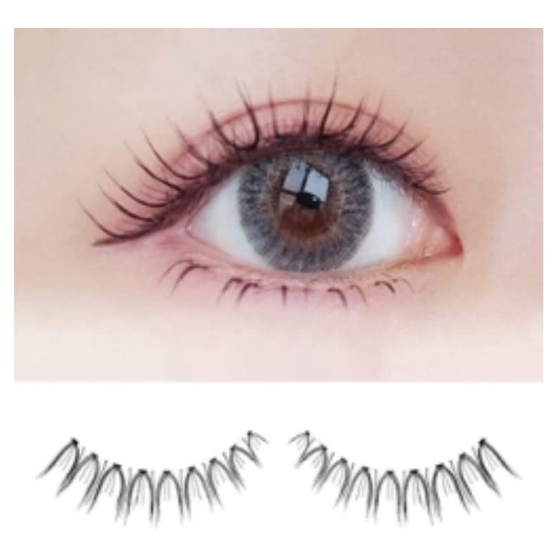 N07 False Eyelashes, 3D, 5 Pairs Natural Eye Butt Eyelashes,