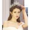Tiara Crystal Crown for Bridal, Princess Tiara Wedding Tiara Crown