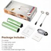 Rechargeable Milk Frother, Electric Coffee Foamer, Handheld Drink Mixer for