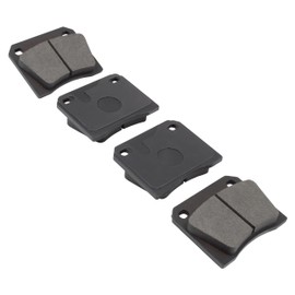 QUALITY-BUILT Premium Ceramic Front Brake Pads (1001-0009C) Compatible with Peugeot 404 1968-1967