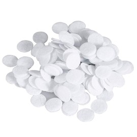 Microdermabrasion Machine Filters, Yofuly 300 Pieces Microdermabrasion Filters, Microdermabrasion Replacement Cotton Filters, Vacuum Sponge Filters, White | 10mm