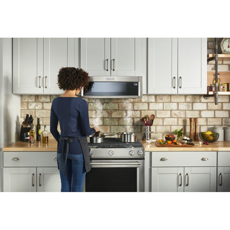 Whirlpool W10164739 Genuine OEM Side Panel Kit For Microwaves, Black