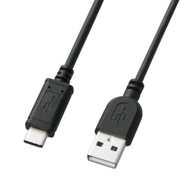 サンワサプライ USB2.0 TypeC - Aケーブル 2m KU-CA20K