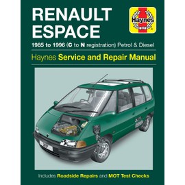 Renault Espace Petrol & Diesel (85 - 96) Haynes Repair Manual (Hardback)