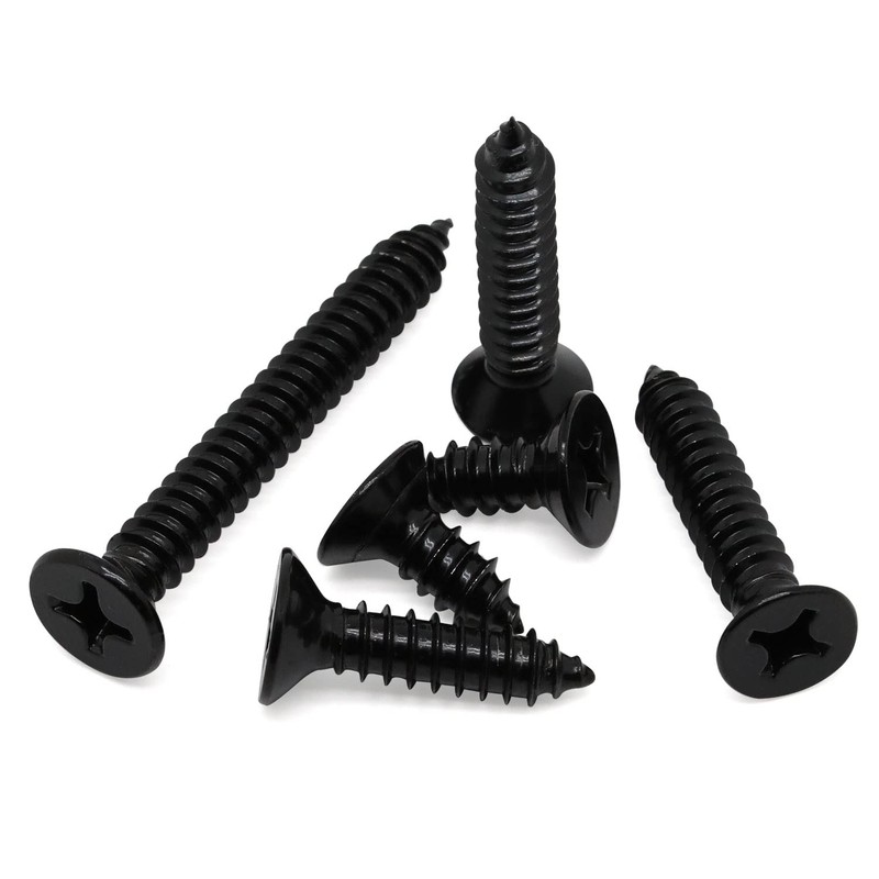 #14 x 1-1/4" Flat Head Phillips Self Tapping Screws Metal