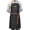 DingSay Trendy Kitchen Cooking Apron with 3 Pockets for Men