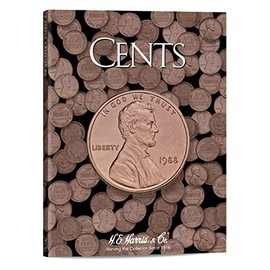 H.E. Harris Harris Coin Folder - Carpeta Cents-Plain - 8HRS2676 por