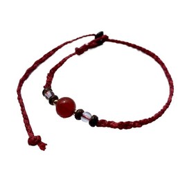 [Kubakasaya] Kibi Sanga Misanga Bracelet, Anklet, Okinawa Limited Accessories, Sugarcane Yarn, Kibisanga, Lite Amulet Series, Stone Polyester