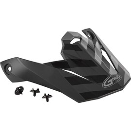 GMAX Visor with Screws for MX-86 Fame Helmets - Dark Gray/Black