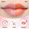 Hydrating Moisturizing Lip Glow Oil, Nourishing Glossy Transparent Plumping Oil,