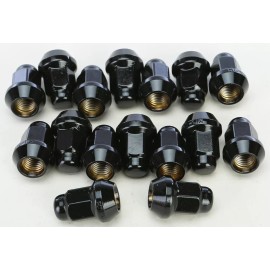 AWC 2014-2016 SXS700M4 Pioneer 700-4 Honda 10MMX1.25 TAPERED LUG NUTS BLACK 60'