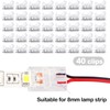 Flutesan 40 Pcs 2 Pin, 8 mm RGB LED Light