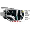 Decal Style Skin Wrap Compatible with Oculus Go Headset -