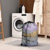 2PCS Large Mesh Laundry Bag with Drawstring, 23×35 inch Anti-Deformation