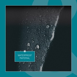 TOWN & COUNTRY COVERS | Ford Ranger Tailored Seat Covers, Fits Ford Ranger (2012-22), Ford Ranger Wildtrack (2012-22), Isuzu D-Max (2012-22), Waterproof Material, Custom Tailored Fit (Rear Set)