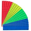 15cm Ruler Pack, Windspeed 20Pcs Colorful Rulers Straight Rulers with