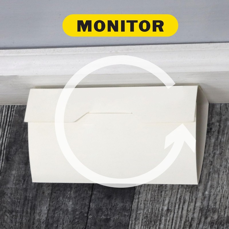 PIC Mouse Glue Boards, Baited Glue Trap with Sticky Adhesive,