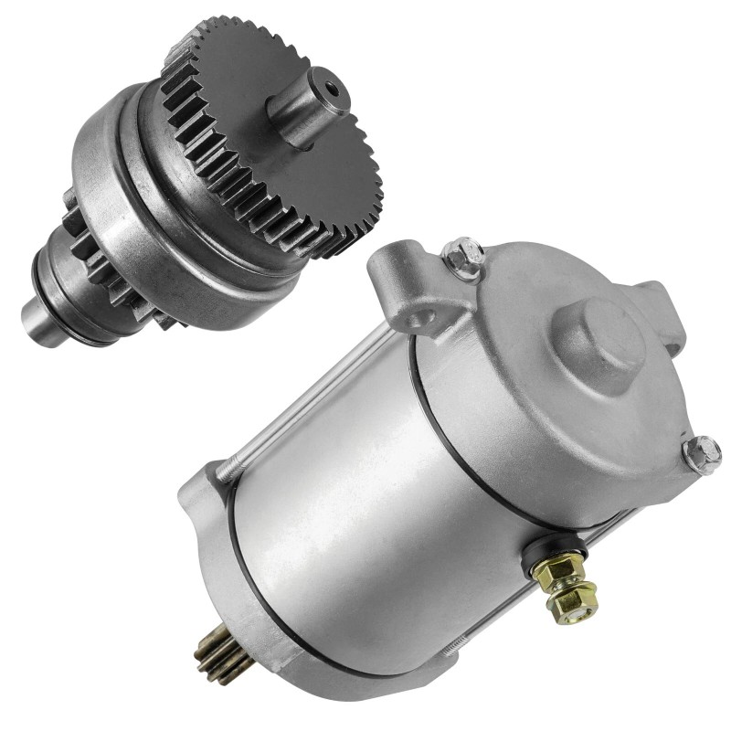 Caltric Starter & Drive Bendix for Yamaha Grizzly 600 YFM600