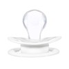 Landofgenie Large Teat Shield Dummy in Adult Size, White