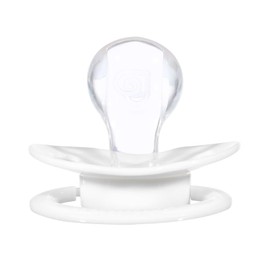 Landofgenie Large Teat Shield Dummy in Adult Size, White