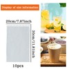 10 Pack Food Grade Nylon Straining Cloth with Fine Mesh