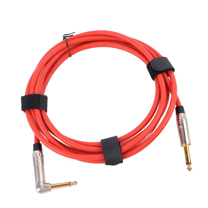 Musical Instrument Cable 6.35 Electric Folk Guitar Bass Audio Connection