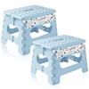 Casafield 9" Folding Step Stool with Handle (Set of 2),