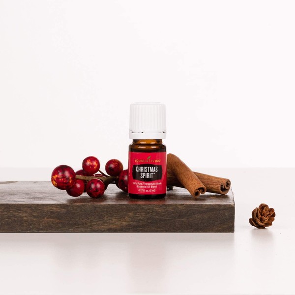 Young Living Christmas Spirit Essential Oil Blend - Warm and Spicy Festive Scent - 5 ml