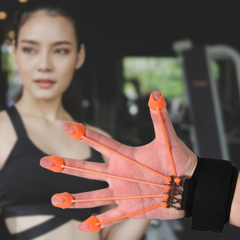 Finger Strengthener Improve Flexibility Hand Grip Strength Trainer with 5