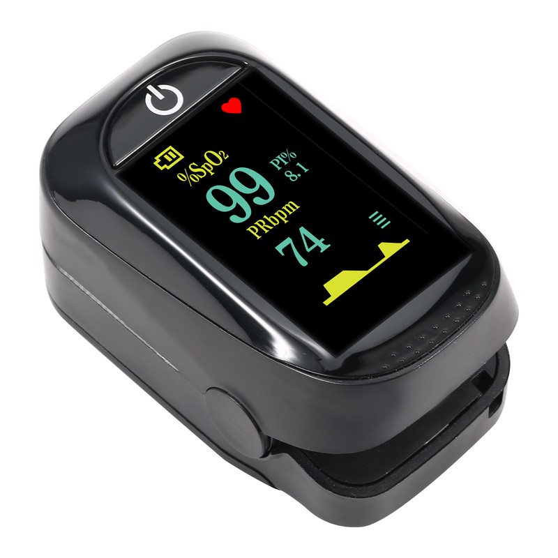Fingertip Pulse Oximeter Mini SpO2 Monitor Oxygen Saturation Monitor Pulse