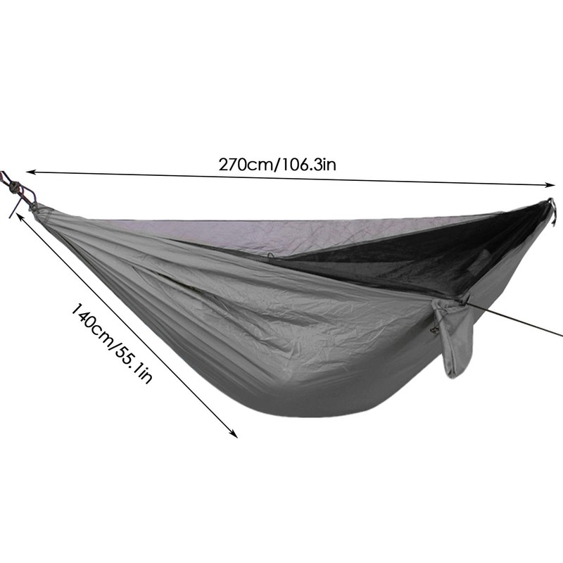 Hammock with Fly Net | Breathable Travel Hammock Strong Load-Bearing