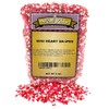 Mini Red, White & Pink Hearts, Valentine Sprinkles, Bulk Size