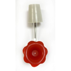 National Artcraft Floral Style Hummingbird Feeder Tubes for Creating Your Own Hummingbird Feeder (Pkg/3)