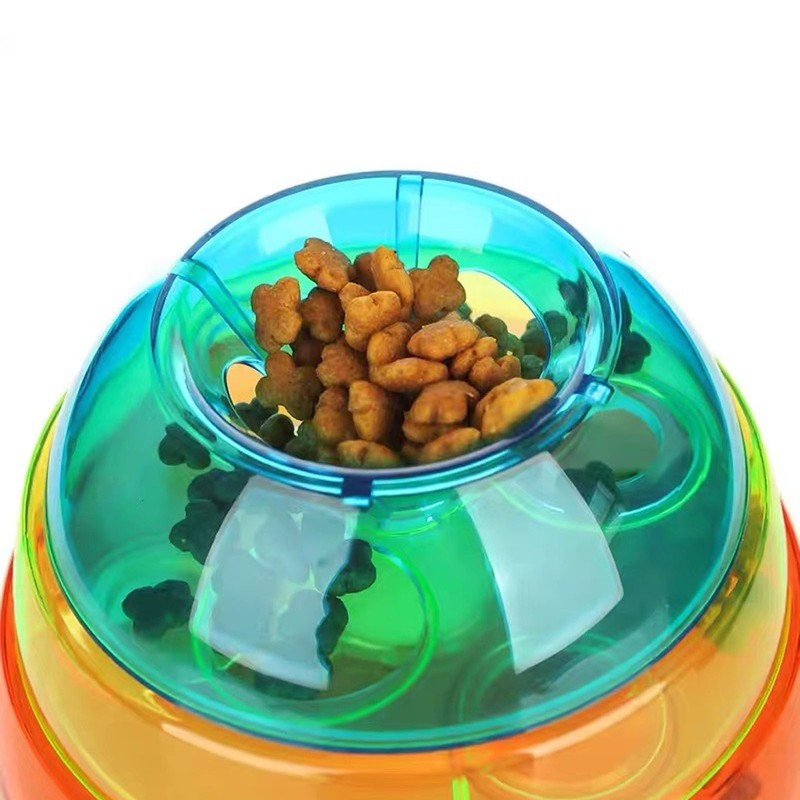 Dog Treat Dispensing Toy Ball Intellectual Stimulation IQ Training Interactive