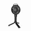 MAINSTAYS 4 INCH MINI USB RECHARGEABLE PORTABLE HANDHELD FAN, BLACK