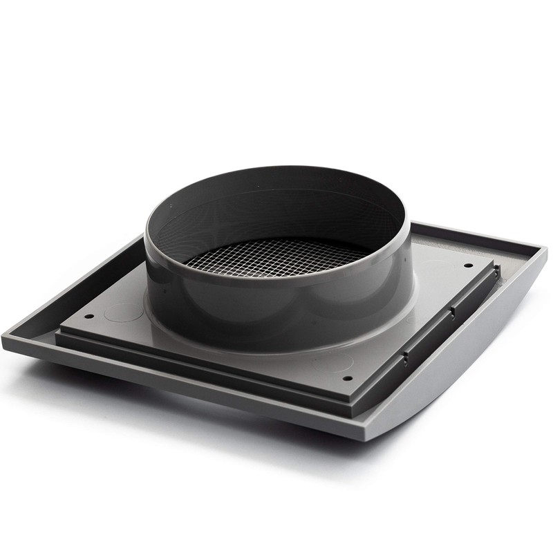 Vent Systems 150 mm (190 x 190) Grey Vent Cover
