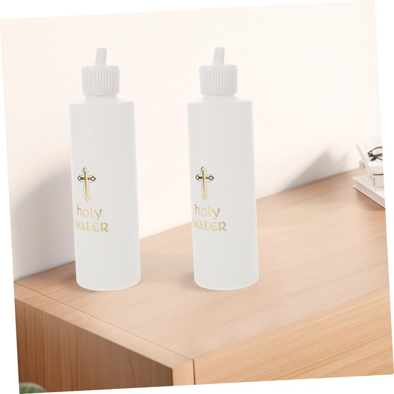 Ciieeo 3sets Aesthetic Water Bottles Holy Water Containers Plastic Refillable