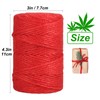 Vivifying 328 Feet Jute Twine, 3mm Jute Twine String for